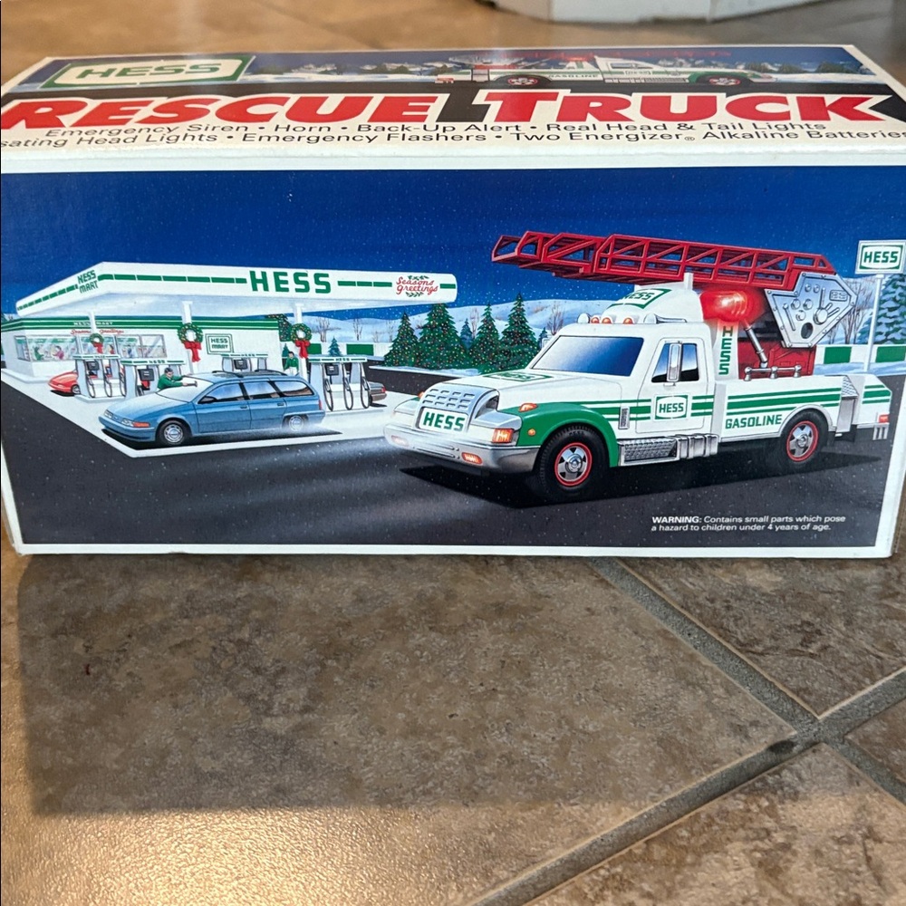 Brand New in Box Hess Rescue Truck 1994